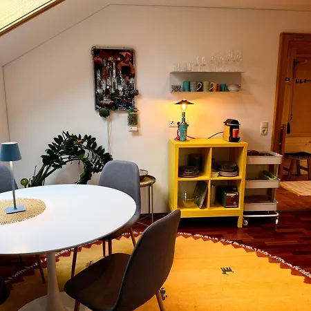 123 Dachterrassen-wohnung Im Kuenstlerhaus - Naehe Bodensee Apartment Moeggers